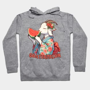 Watermelon goat Hoodie